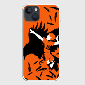 Чехол для iPhone 13 с принтом ХИНАТА | FLY в Петрозаводске,  |  | black jackals | fly | fly high | haikyuu | hinata | msby | аниме | волейбол | карасуно | некома | хайкью карасуно | хината