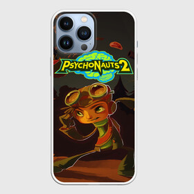 Чехол для iPhone 13 Pro Max с принтом PsychoNauts 2 Распутин в Петрозаводске,  |  | aquato | games | logo | nextgen | pc | playstation 5 | ps 5 | psychonauts | raz | xbox | игры | иксбокс | лого | некстген | пк | пллейстейшен 5 | пс 5 | психонавты 2 | рас