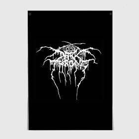 Постер с принтом Darkthrone в Петрозаводске, 100% бумага
 | бумага, плотность 150 мг. Матовая, но за счет высокого коэффициента гладкости имеет небольшой блеск и дает на свету блики, но в отличии от глянцевой бумаги не покрыта лаком | darkthrone | metal | rock | блэк метал | дарктрон | метал | рок | темный трон