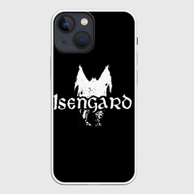 Чехол для iPhone 13 mini с принтом Isengard в Петрозаводске,  |  | isengard | metal | rock | блэк метал | исенгард | метал | рок