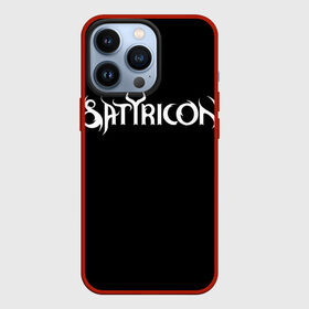 Чехол для iPhone 13 Pro с принтом Satyricon | Сатирикон в Петрозаводске,  |  | black metal | metal | rock | satyricon | блэк метал | метал | рок | сатирикон