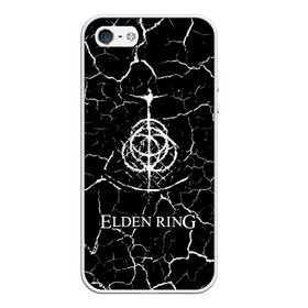 Чехол для iPhone 5/5S матовый с принтом Elden Ring - Cracks в Петрозаводске, Силикон | Область печати: задняя сторона чехла, без боковых панелей | action | elden | game | games | playstation | ring | rpg | игра | игры | мрамор | плейстейшн | ринг | рпг | трещины | экшн | элден