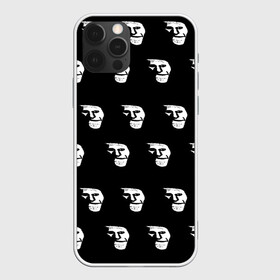 Чехол для iPhone 12 Pro Max с принтом Dark trollface в Петрозаводске, Силикон |  | creepypasta | scary | мем | мрак | троллфейс