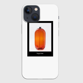 Чехол для iPhone 13 mini с принтом Собака и кега в Петрозаводске,  |  | бутылка | демотиватор | мем | собака
