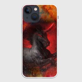 Чехол для iPhone 13 mini с принтом Единорог | Unicorn (Z) в Петрозаводске,  |  | unicorn | unicornis | вымышленное существо | единорог | инрог | каркаданн | мифическое существо | моноцерос | нарвал | существо
