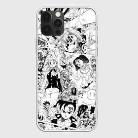 Чехол для iPhone 12 Pro Max с принтом Семь смертных грехов, манга в Петрозаводске, Силикон |  | ban | escanor | meliodas | merlin | аниме | бан | гаутер | манга | мелиодас | мерлин | эсканор