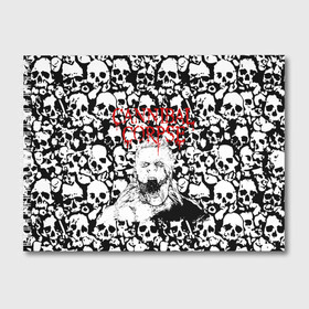 Альбом для рисования с принтом Cannibal Corpse | Труп Каннибала (Z) в Петрозаводске, 100% бумага
 | матовая бумага, плотность 200 мг. | cannibal | cannibal corpse | corpse | death metal | deathgrind | алекс уэбстер | брутальный дэт метал | дэт метал | дэтграйнд | пол мазуркевич | роб барретт | труп каннибала