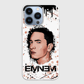 Чехол для iPhone 13 Pro с принтом EMINEM | ЭМИНЕМ (Z) в Петрозаводске,  |  | Тематика изображения на принте: eminem | rap | еминем | зарубежный реп | реп | эминем