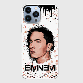 Чехол для iPhone 13 Pro Max с принтом EMINEM | ЭМИНЕМ (Z) в Петрозаводске,  |  | Тематика изображения на принте: eminem | rap | еминем | зарубежный реп | реп | эминем