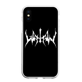 Чехол для iPhone XS Max матовый с принтом Watain в Петрозаводске, Силикон | Область печати: задняя сторона чехла, без боковых панелей | black metal | rock | watain | блэк метал | ватайн | группы | метал | рок