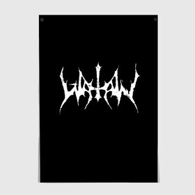 Постер с принтом Watain в Петрозаводске, 100% бумага
 | бумага, плотность 150 мг. Матовая, но за счет высокого коэффициента гладкости имеет небольшой блеск и дает на свету блики, но в отличии от глянцевой бумаги не покрыта лаком | black metal | rock | watain | блэк метал | ватайн | группы | метал | рок