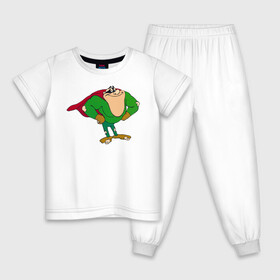 Детская пижама хлопок с принтом Boogerman в Петрозаводске, 100% хлопок |  брюки и футболка прямого кроя, без карманов, на брюках мягкая резинка на поясе и по низу штанин
 | boogerman | dendy | games | retro | sega | superhero | бугермэн | дэнди | игры | классика | ретро | сега | супергерой