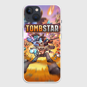 Чехол для iPhone 13 с принтом TombStar | ТомбСтар (Z) в Петрозаводске,  |  | andy sum | game | gamer | marcus grambau | no more robots | play | roguelike | tomb star | tombstar | аркада | игра | мрачное сердце | рогалик | твин стик | шутер | экшен