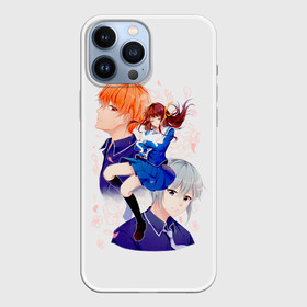 Чехол для iPhone 13 Pro Max с принтом Корзинка фруктов в Петрозаводске,  |  | fruits basket | kyou souma | tooru honda | yuki souma | аниме корзинка фруктов | кё сома | корзинка фруктов | корзинка фруктов аниме | тору хонда | фруктовая корзина | юки сома