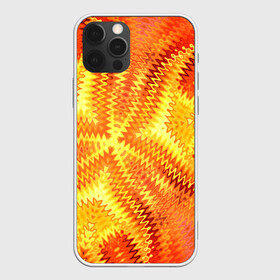 Чехол для iPhone 12 Pro Max с принтом Желто-оранжевая абстракция  в Петрозаводске, Силикон |  | Тематика изображения на принте: желто оранжевый | желтый | зигзаги | иллюзия | креативный | летний | осенний | фентези