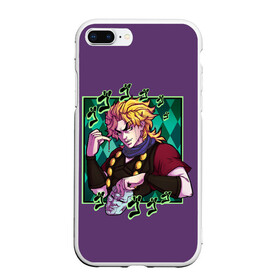 Чехол для iPhone 7Plus/8 Plus матовый с принтом Dio Brando. JoJo в Петрозаводске, Силикон | Область печати: задняя сторона чехла, без боковых панелей | adventure | bizarre | brando | dio | jo | joestar | joseph | josuke | jotaro | kujo | lisa | speedwagon | the | world | абдул | брандо | бруно | джо | джозеф | джолин | джонатан | джорно | джоске | джостар | джотаро | дио | какёин | куджо | лиза | невероя