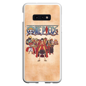 Чехол для Samsung S10E с принтом Персонажи One Piece. Большой куш в Петрозаводске, Силикон | Область печати: задняя сторона чехла, без боковых панелей | anime | manga | monkey d. luffy | one piece | аниме | большой куш | ван пис | вон пис | гол д. роджер | кайдо | король пиратов | луфи | луффи | манга | манки д. луффи | нами | нико робин | пират | портгас д. эйс | ророноа зоро