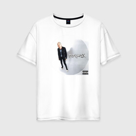 Женская футболка хлопок Oversize с принтом Платина - Sosa Muzik в Петрозаводске, 100% хлопок | свободный крой, круглый ворот, спущенный рукав, длина до линии бедер
 | platina | trap | русский рэп | соса мьюзик | трэп