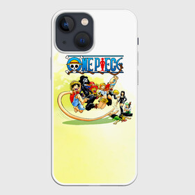 Чехол для iPhone 13 mini с принтом One Piece пираты Соломенной Шляпы в Петрозаводске,  |  | anime | manga | monkey d. luffy | one piece | аниме | большой куш | ван пис | вон пис | гол д. роджер | кайдо | король пиратов | луфи | луффи | манга | манки д. луффи | нами | нико робин | пират | портгас д. эйс | ророноа зоро