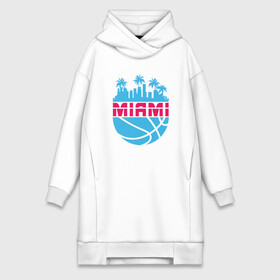 Платье-худи хлопок с принтом Miami в Петрозаводске,  |  | basketball | miami heat | mvp | nba | sport | streetball | аризона | баскетбол | батлер | игра | майами хит | мяч | нба | спорт | стритбол | тренер | чемпион