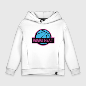 Детское худи Oversize хлопок с принтом Miami Basketball в Петрозаводске, френч-терри — 70% хлопок, 30% полиэстер. Мягкий теплый начес внутри —100% хлопок | боковые карманы, эластичные манжеты и нижняя кромка, капюшон на магнитной кнопке | Тематика изображения на принте: basketball | miami heat | mvp | nba | sport | streetball | wade | баскетбол | батлер | дуэйн уэйд | игра | майами хит | мяч | нба | спорт | стритбол | тренер | чемпион