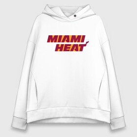 Женское худи Oversize хлопок с принтом NBA - Miami Heat в Петрозаводске, френч-терри — 70% хлопок, 30% полиэстер. Мягкий теплый начес внутри —100% хлопок | боковые карманы, эластичные манжеты и нижняя кромка, капюшон на магнитной кнопке | basketball | miami heat | mvp | nba | sport | streetball | wade | баскетбол | батлер | дуэйн уэйд | игра | майами хит | мяч | нба | спорт | стритбол | тренер | чемпион