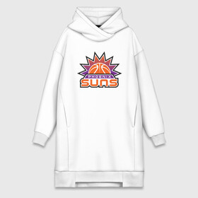 Платье-худи хлопок с принтом Phoenix Suns в Петрозаводске,  |  | basketball | mvp | nba | phoenix | sport | streetball | suns | аризона | баскетбол | игра | крис пол | мяч | нба | санс | спорт | стритбол | тренер | финикс | чемпион