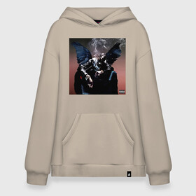 Худи SuperOversize хлопок с принтом Travis Scott Birds in the Trap в Петрозаводске, 70% хлопок, 30% полиэстер, мягкий начес внутри | карман-кенгуру, эластичная резинка на манжетах и по нижней кромке, двухслойный капюшон
 | birds in the trap | travis scott | альбом | знаменитость | крылья | обложка альбома | рэп | трэвис скотт | хип хоп