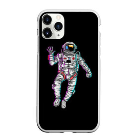 Чехол для iPhone 11 Pro матовый с принтом Космонавт в Петрозаводске, Силикон |  | Тематика изображения на принте: астронавт | исследователь | космонавт | космос | путешественник | рисунок