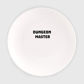 Тарелка с принтом Dungeon Master в Петрозаводске, фарфор | диаметр - 210 мм
диаметр для нанесения принта - 120 мм | dungeon master | gachi | gachi memes | van darkholme