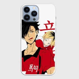 Чехол для iPhone 13 Pro Max с принтом Куроо и Кенма, Haikyuu в Петрозаводске,  |  | haikyuu | kozume kenma | kuroo tetsuro | аниме | волейбол | кенма козуме | куроо и кенма | куроо тецуро | манга | некома