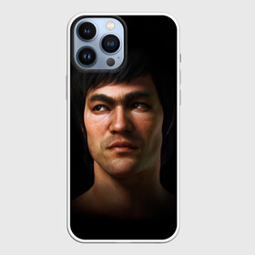 Чехол для iPhone 13 Pro Max с принтом Bruce в Петрозаводске,  |  | Тематика изображения на принте: bruce lee | karate | брюс ли | джеки чан | карате | цитата