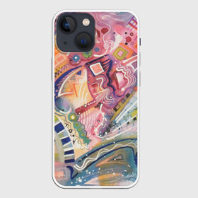 Чехол для iPhone 13 mini с принтом MULT в Петрозаводске,  |  | абстракция | молодежный | пестрый | цветной | яркий