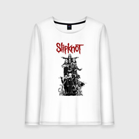 Женский лонгслив хлопок с принтом SLIPKNOT | СЛИПКНОТ (Z) в Петрозаводске, 100% хлопок |  | rock | slipknot | алессандро вентурелла | джей вайнберг | джеймс рут | кори тейлор | крэйг джонс | мик томсон | петля | рок | сид уилсон | скользящий узел | слипкнот | тяжелый рок | удавка | шон крэхан