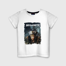 Детская футболка хлопок с принтом Megadeth | Poster (Z) в Петрозаводске, 100% хлопок | круглый вырез горловины, полуприлегающий силуэт, длина до линии бедер | dave mustaine | megadeth | music | rock | дирк вербурен | дэвид эллефсон | дэйв мастейн | кико лоурейро | мегадеф | мегадэф | музыка | рок | трэш метал | хард рок | хеви метал