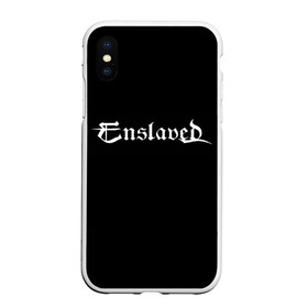 Чехол для iPhone XS Max матовый с принтом Enslaved в Петрозаводске, Силикон | Область печати: задняя сторона чехла, без боковых панелей | black metal | enslaved | metal | rock | блэк метал | группа | метал | рок