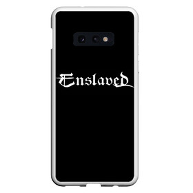 Чехол для Samsung S10E с принтом Enslaved в Петрозаводске, Силикон | Область печати: задняя сторона чехла, без боковых панелей | black metal | enslaved | metal | rock | блэк метал | группа | метал | рок