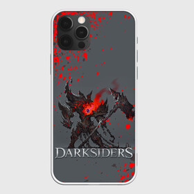 Чехол для iPhone 12 Pro Max с принтом Darksiders | Гнев Войны (Z) в Петрозаводске, Силикон |  | Тематика изображения на принте: azrael | darksiders | darksiders 2 | darksiders 3 | griever | silitha | tiamat | ulthane | vulgrim | wrath of war | всадник апокалипсиса | гнев войны | обугленный совет | руина | ультэйн | чёрный молот