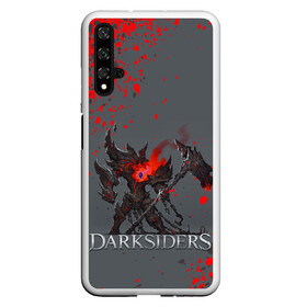 Чехол для Honor 20 с принтом Darksiders | Гнев Войны (Z) в Петрозаводске, Силикон | Область печати: задняя сторона чехла, без боковых панелей | Тематика изображения на принте: azrael | darksiders | darksiders 2 | darksiders 3 | griever | silitha | tiamat | ulthane | vulgrim | wrath of war | всадник апокалипсиса | гнев войны | обугленный совет | руина | ультэйн | чёрный молот