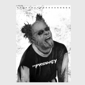 Скетчбук с принтом THE PRODIGY | ПРОДИДЖИ (Z) в Петрозаводске, 100% бумага
 | 48 листов, плотность листов — 100 г/м2, плотность картонной обложки — 250 г/м2. Листы скреплены сверху удобной пружинной спиралью | keith charles flint | prodigy | the prodigy | альтернативный дэнс | бигбит | брейкбит | кит флинт | лиам хоулетт | максим реалити | продиги | продиджи | продиди | техно | электроник рок | электропанк