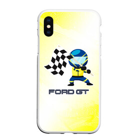 Чехол для iPhone XS Max матовый с принтом Ford - Racing в Петрозаводске, Силикон | Область печати: задняя сторона чехла, без боковых панелей | Тематика изображения на принте: auto | ford | logo | moto | motors | pro | racing | symbol | авто | автомобиль | гонки | знак | лого | логотип | логотипы | марка | машина | мото | моторс | символ | символы | форд