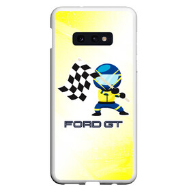 Чехол для Samsung S10E с принтом Ford - Racing в Петрозаводске, Силикон | Область печати: задняя сторона чехла, без боковых панелей | Тематика изображения на принте: auto | ford | logo | moto | motors | pro | racing | symbol | авто | автомобиль | гонки | знак | лого | логотип | логотипы | марка | машина | мото | моторс | символ | символы | форд