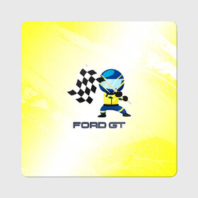 Магнит виниловый Квадрат с принтом Ford - Racing в Петрозаводске, полимерный материал с магнитным слоем | размер 9*9 см, закругленные углы | Тематика изображения на принте: auto | ford | logo | moto | motors | pro | racing | symbol | авто | автомобиль | гонки | знак | лого | логотип | логотипы | марка | машина | мото | моторс | символ | символы | форд