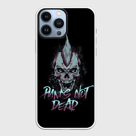 Чехол для iPhone 13 Pro Max с принтом Панк скелет в Петрозаводске,  |  | alternative | music | punk | punks not dead | rock | альтернатива | музыка | панк | панки не умерают | панкс нот дэд | рок