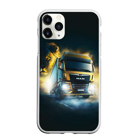 Чехол для iPhone 11 Pro Max матовый с принтом Man Leon в Петрозаводске, Силикон |  | man | man truck | man грузовик | truck | trucks | грузовик | грузовики | дальнобои | дальнобой | дальнобойщик | мен | мен грузовик | фура | фуры