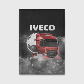Обложка для автодокументов с принтом Iveco truck в Петрозаводске, натуральная кожа |  размер 19,9*13 см; внутри 4 больших “конверта” для документов и один маленький отдел — туда идеально встанут права | iveco | iveco truck | iveco грузовик | truck | trucks | грузовик | грузовики | дальнобои | дальнобой | дальнобойщик | ивеко | ивеко грузовик | фура | фуры