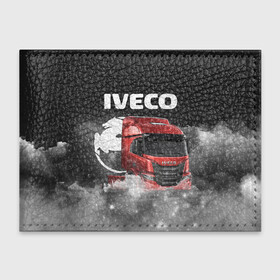 Обложка для студенческого билета с принтом Iveco truck в Петрозаводске, натуральная кожа | Размер: 11*8 см; Печать на всей внешней стороне | iveco | iveco truck | iveco грузовик | truck | trucks | грузовик | грузовики | дальнобои | дальнобой | дальнобойщик | ивеко | ивеко грузовик | фура | фуры