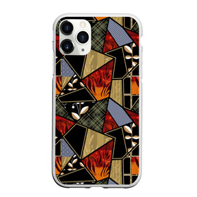 Чехол для iPhone 11 Pro матовый с принтом Разноцветные заплатки  в Петрозаводске, Силикон |  | flaps | patchwork | деревенский | заплатки | модный | популярный | пэчворк | разноцветный | рустик | этнический