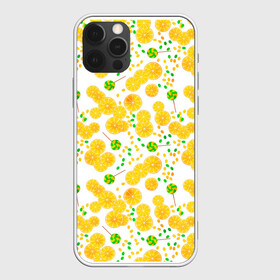 Чехол для iPhone 12 Pro Max с принтом Лимонная карамель  в Петрозаводске, Силикон |  | Тематика изображения на принте: детский | карамель | конфеты | лимон | лимонный узор | малышам | сладости | чупа чупс