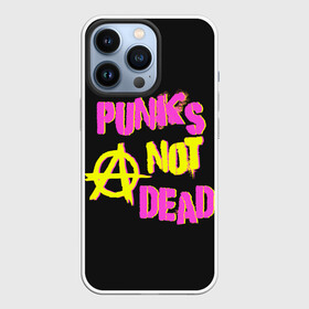 Чехол для iPhone 13 Pro с принтом Панк анархия в Петрозаводске,  |  | alternative | music | punk | punks not dead | rock | альтернатива | музыка | панк | панки не умерают | панкс нот дэд | рок